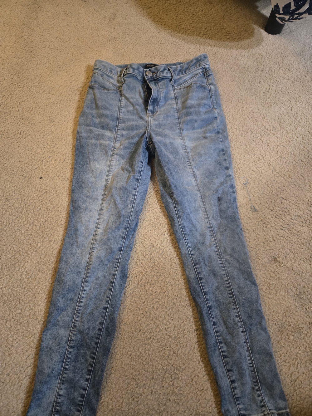 Simply Vera Vera Wang Skinny Ankle Jeans Light Wash Denim Size 12